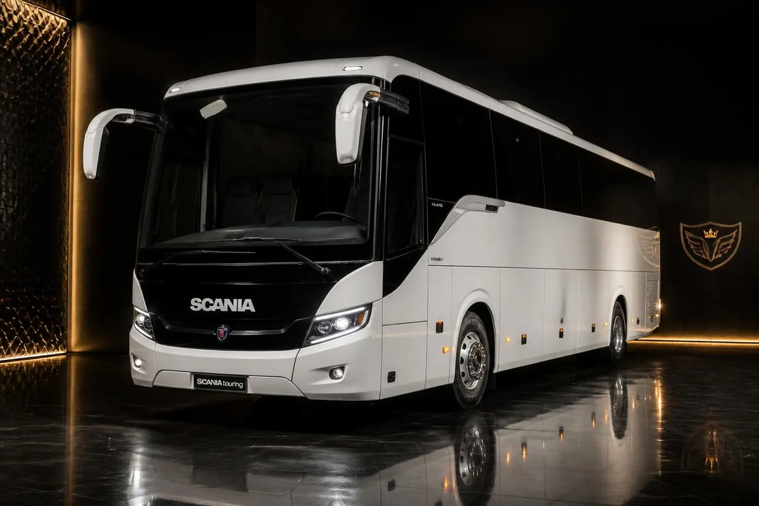 Scania Touring chauffeur vehicle available in Singapore